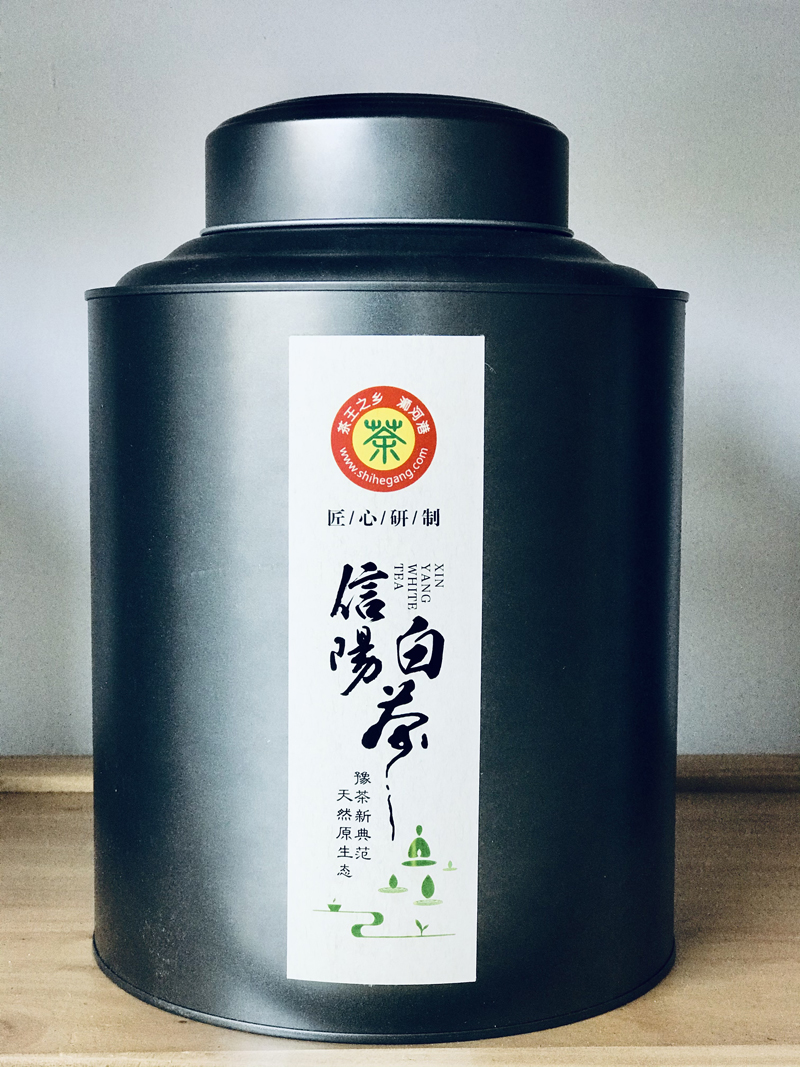 浉牌®信阳白茶2024新茶 白茶铁罐简装
